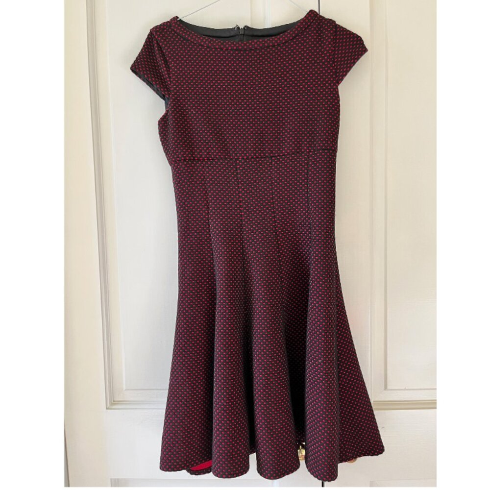 Vintage Red Polka Dot Dress